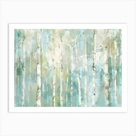 Birch Trees 32 Art Print