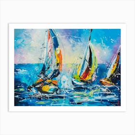 Regatta II Art Print