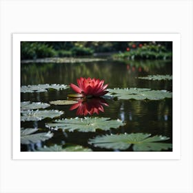 Water Lily 2 Art Print