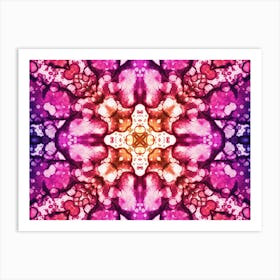 Psychedelic Mandala 3 Art Print