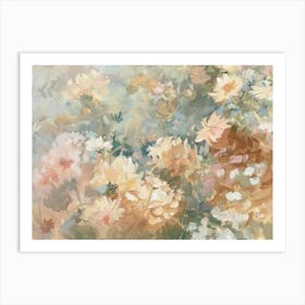 Chrysanthemums 3 Art Print