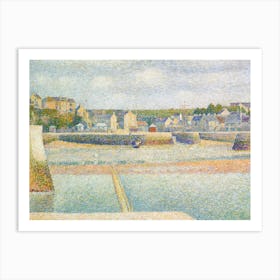 The Outer Harbor (1888), Georges Seurat Art Print