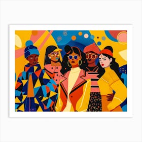 Women Of Color 22 Art Print