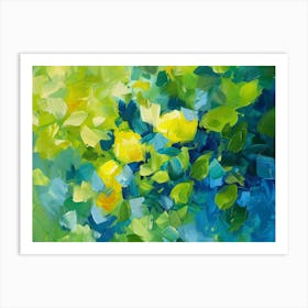 Yellow Roses Art Print