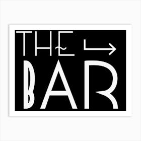 The Bar Art Print