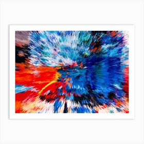 Acrylic Extruded Painting 25 Art Print