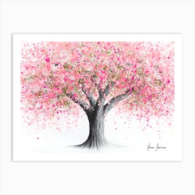 The Gardener Blossom Tree Art Print