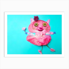 Dancing Piggy Art Print