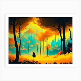 Forest 41 Art Print