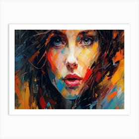 Portrait Of A Woman 23 Art Print