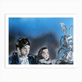 Donnie Darko Abstract Art Print