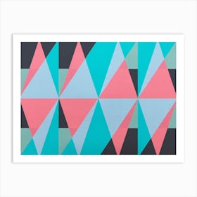About Triangles 2 Art Print