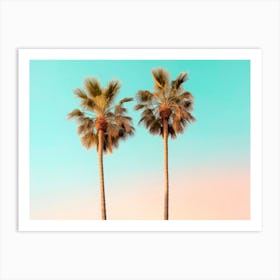 California Dreaming - Venice Palms Art Print