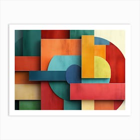 Abstract Painting 9 Art Print