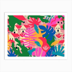 Tropical Jungle Art Print