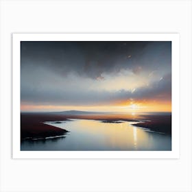 Icelandicevening Art Print