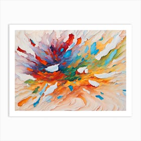 Abstract Painting 25 Art Print