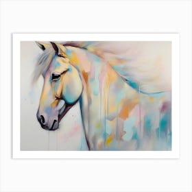 White Horse 1 Art Print