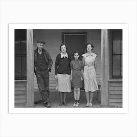 Untitled Photo, Possibly Related To Mike Maloney, Farmer Near Denison, Iowa By Russell Lee Art Print