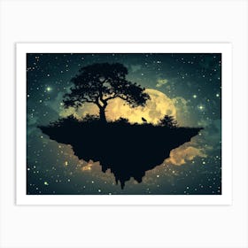 Island In The Sky Art Print