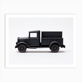 Toy Car Black Truck 1 Art Print