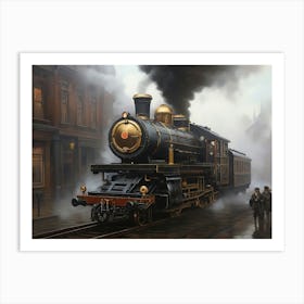 Steam Train 2 Art Print