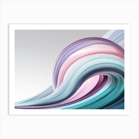 Abstract Wave 6 Art Print