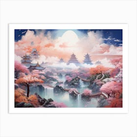 Asian Landscape 1 Art Print