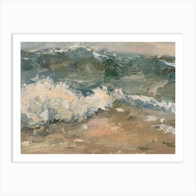 Crashing Waves Art Print