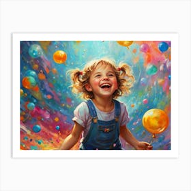 Childish Happiness Art Print