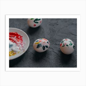 Easter Eggs 634 Art Print