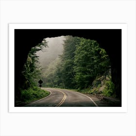 Through The Tunnel Art Print