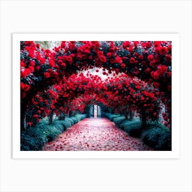 Red Roses Art Print