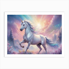 Unicorn 24 Art Print