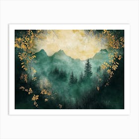 Heart Of The Forest Art Print