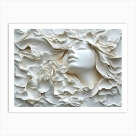 Paper Sculpture Art Print