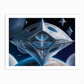 Spaceship Art Print