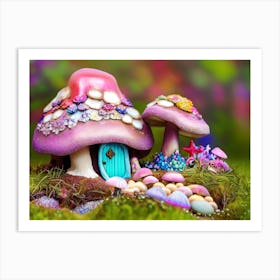 Rainbow Retreat Art Print