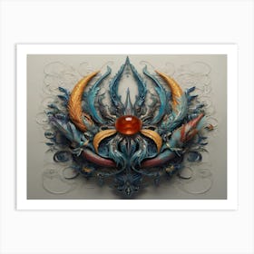 Symbiosis 10 Art Print