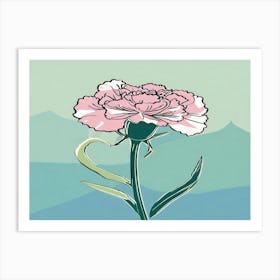 Carnation 3 Art Print