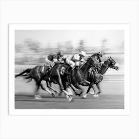 Horse Racing At Queen's Plate Art Print