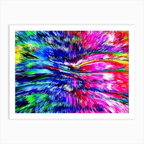 Acrylic Extruded Painting 329 Art Print