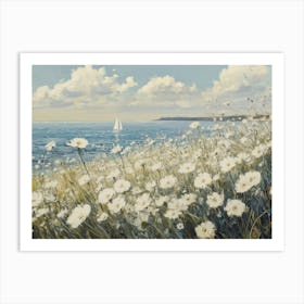 Daisy Field Art Print