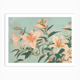 Lily Painting 7 Art Print