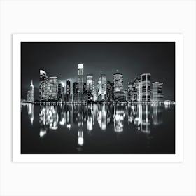 New York City Skyline 6 Art Print