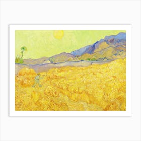 Wheat Field By Vincent Van Gogh Art Print