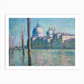 Le Grand Canal, Claude Monet Art Print