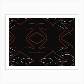 Abstract Pattern 45 Art Print