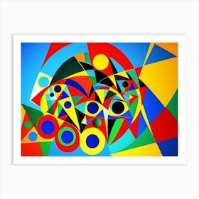 Abstract Painting 6 Art Print