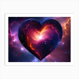 Heart Of Space Art Print